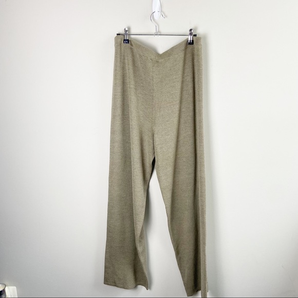 Chico's Vintage 90s Sage Green Pull On Pants - Picture 4 of 4